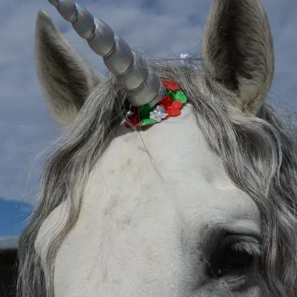 Christmas Unicorn Horn